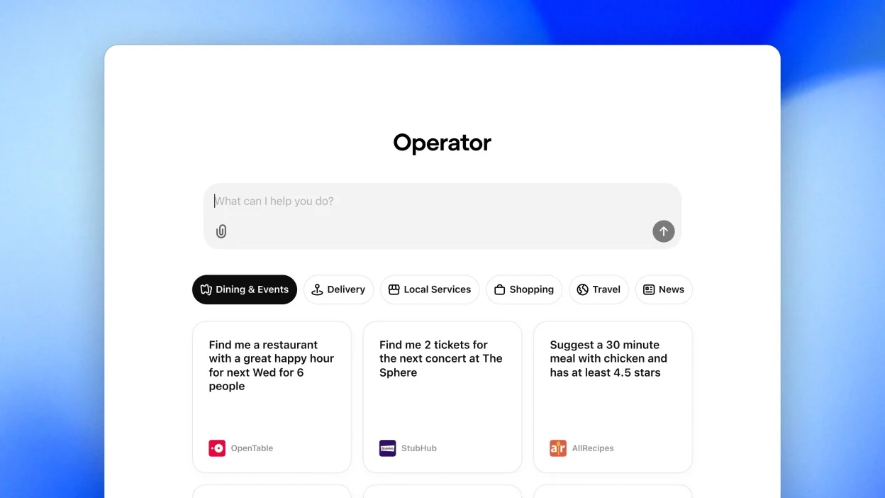 Cómo funciona Operator de OpenAI