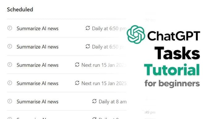 Ejemplo de boletín creado con ChatGPT Tasks