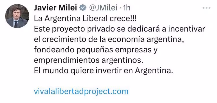 Javier Milei y la criptomoneda ‘Libra’